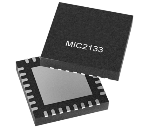 Microchip MIC2133YML 75V，雙相同步降壓PWM控制器 32VQFN