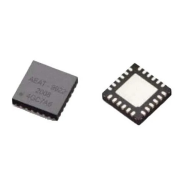 介紹：Broadcom AEAT-9933-102 14 位磁性編碼器開關(guān)軸、QFN 24 引線