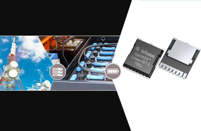 英飛凌推出OptiMOS Linear FET 2 MOSFET，賦能先進的熱插拔技術(shù)和電池保護功能