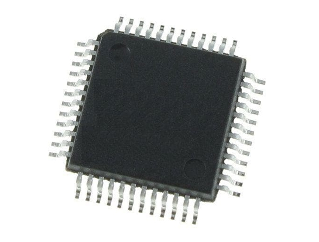 主流微控制器STM32F102CBT6：48 MHz CPU，具備USB FS