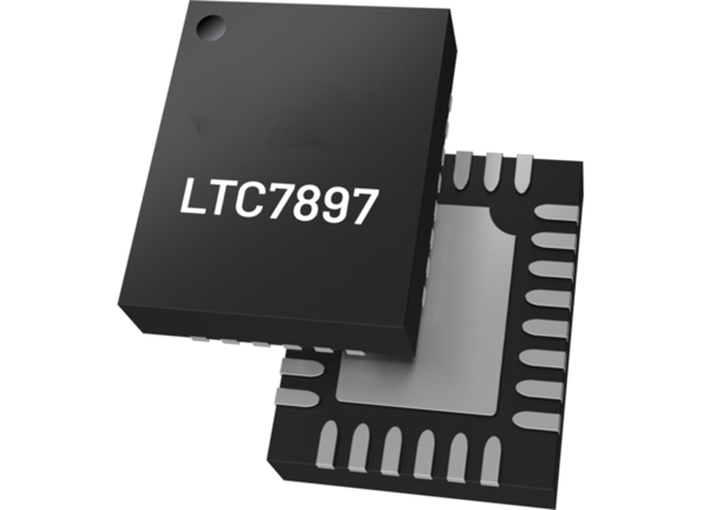 LTC7897RUFD同步降壓控制器：140V、低 IQ、開關(guān)頻率100kHz ~ 2.5MHz