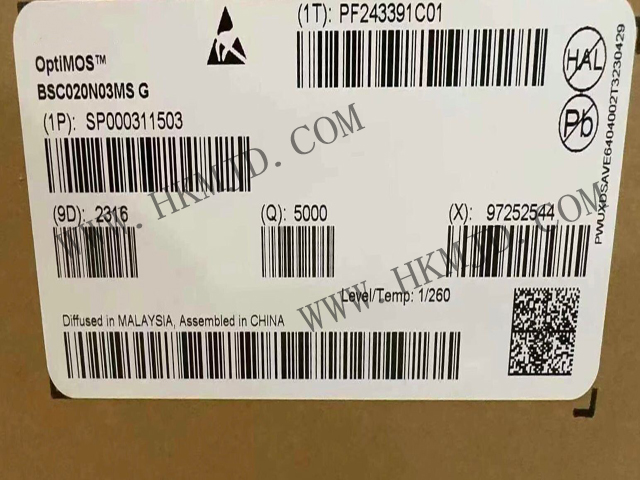 供應(yīng) BSC020N03MSG（OptiMOS? 3M 系列）功率MOSFET ，30V